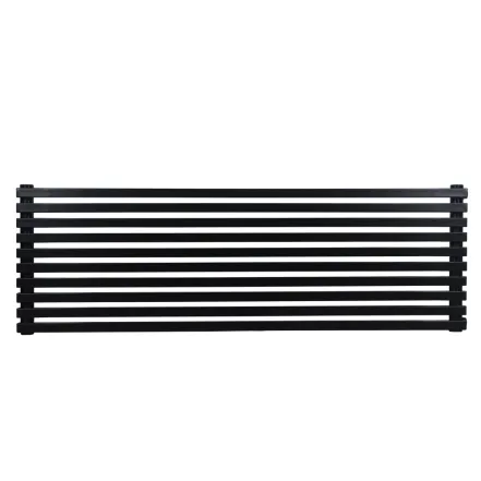 Трубчатый радиатор Betatherm горизонтальный Quantum BQH1 405x1200 (Черный Ral9005M подк. 34)